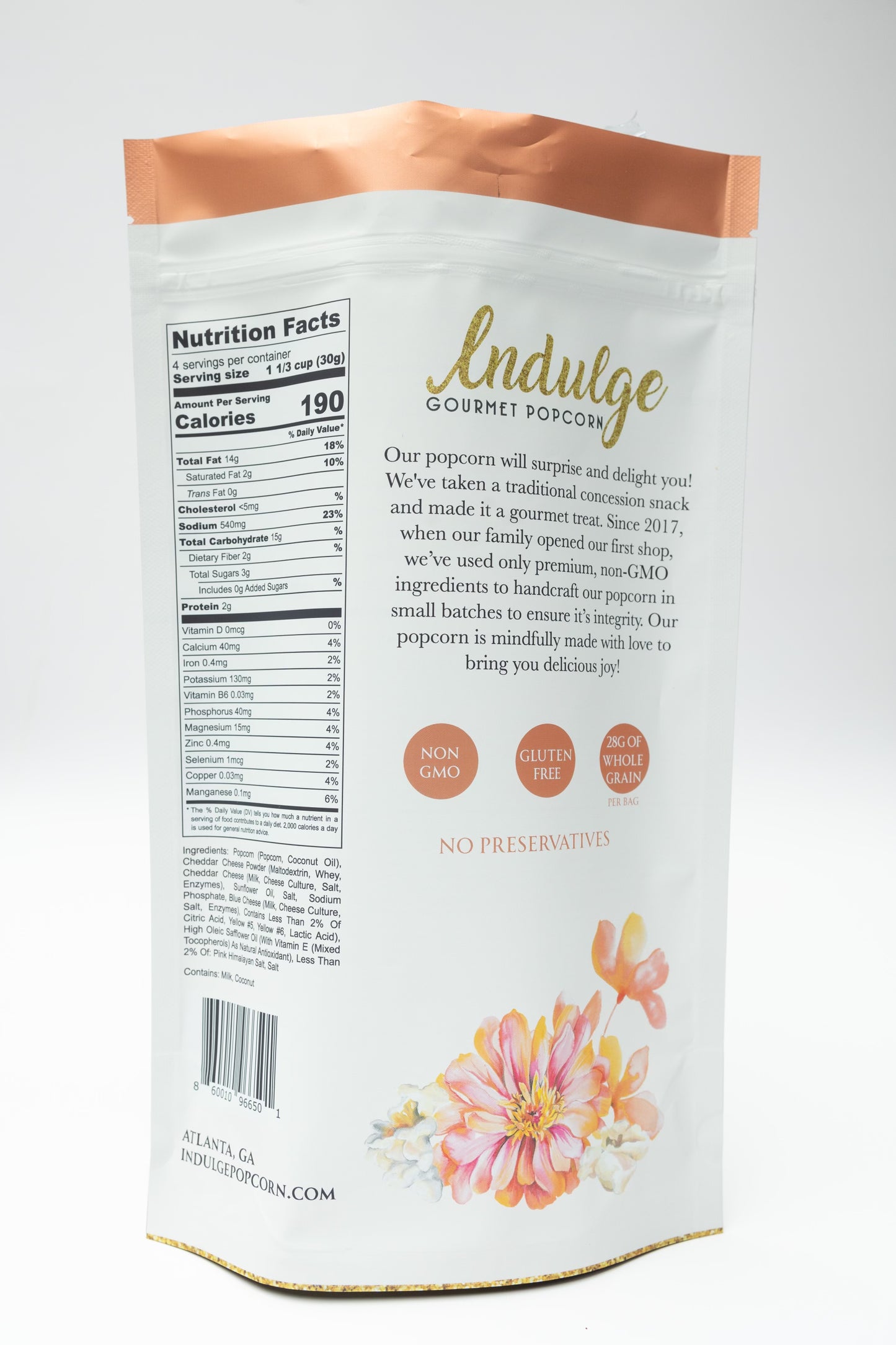 Joy ~ Cheddar Cheese Popcorn