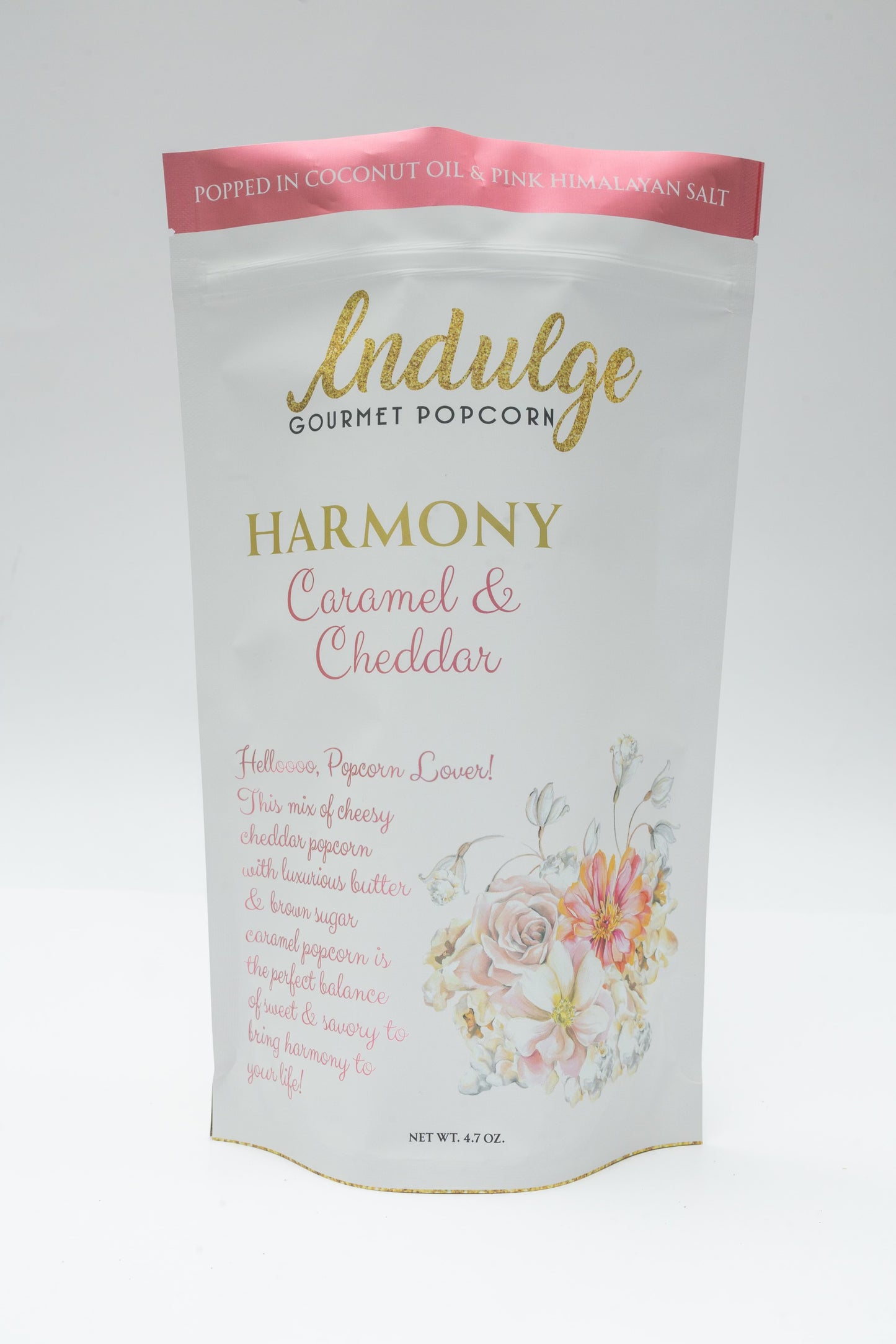 Harmony ~ Caramel Popcorn mixed with Cheddar Cheese Popcorn